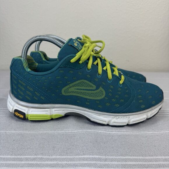 Women’s Abeo AEROsystem Roxsan Athletic Running Shoes Peacock Teal Green 8.5 - Picture 2 of 16